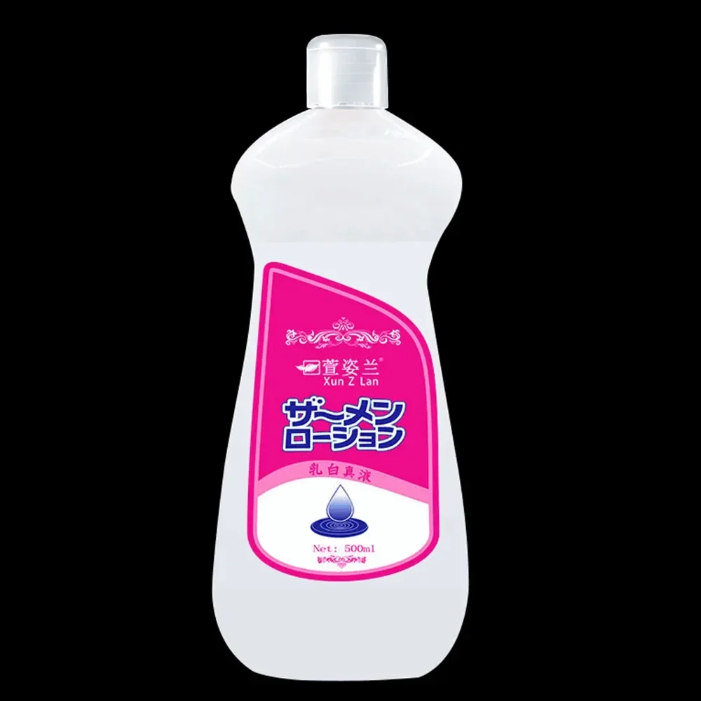 Simulate Semen 500ML Japan Lube Products Lubricant for Sex  Water Base Personal Sex Oil Vagina Anal Sex Gel for Gay Lubricants