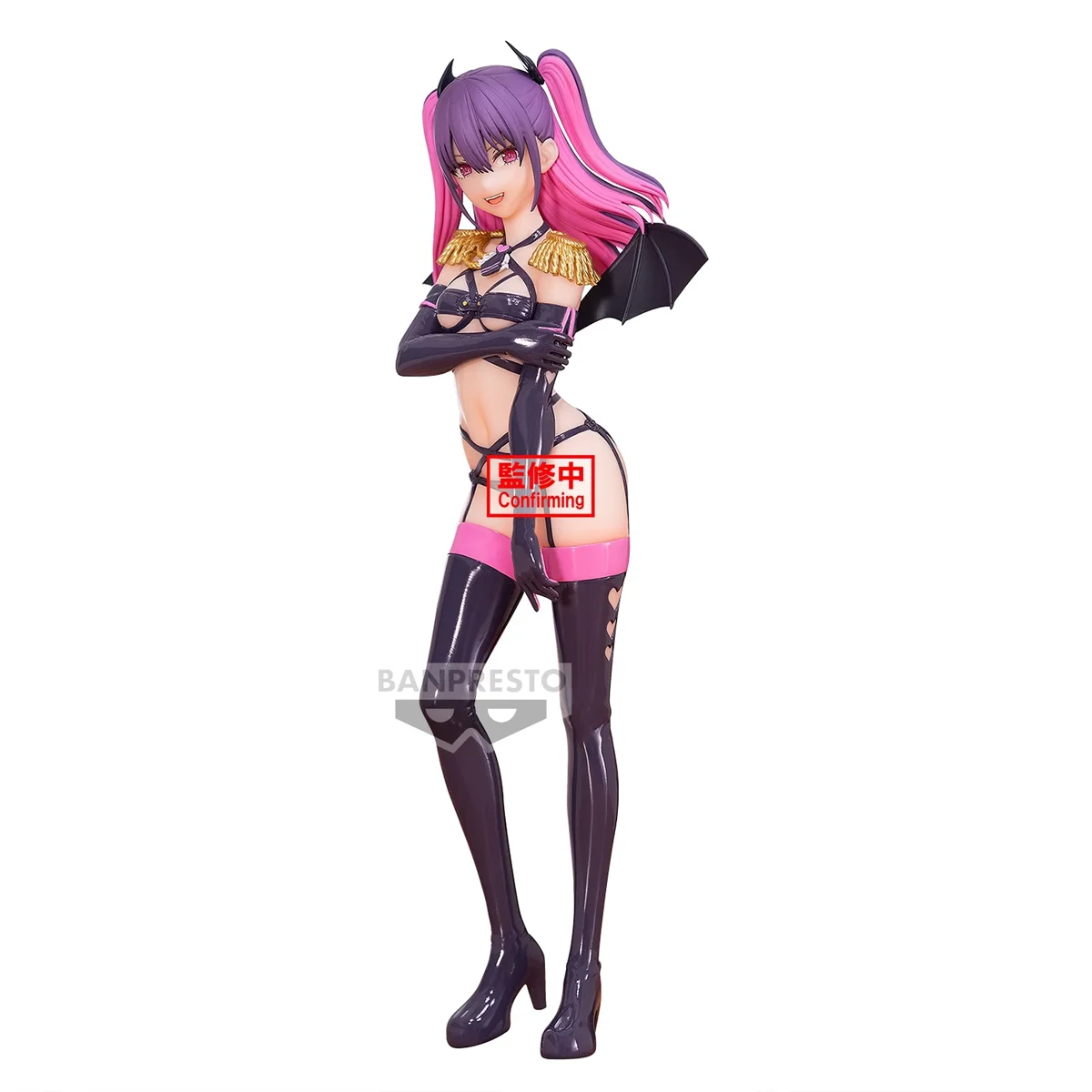 BANDAI Genuine 2.5 Dimensional Seduction Glitter Glamours Liliel Miriella Anime Action Figure Sexy Girl Health Team Model Toy