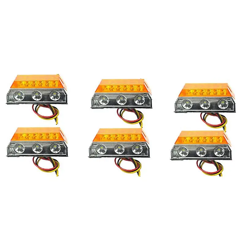 24v 15 Led Side Marker Light Position Side Lights For Truck Trailer