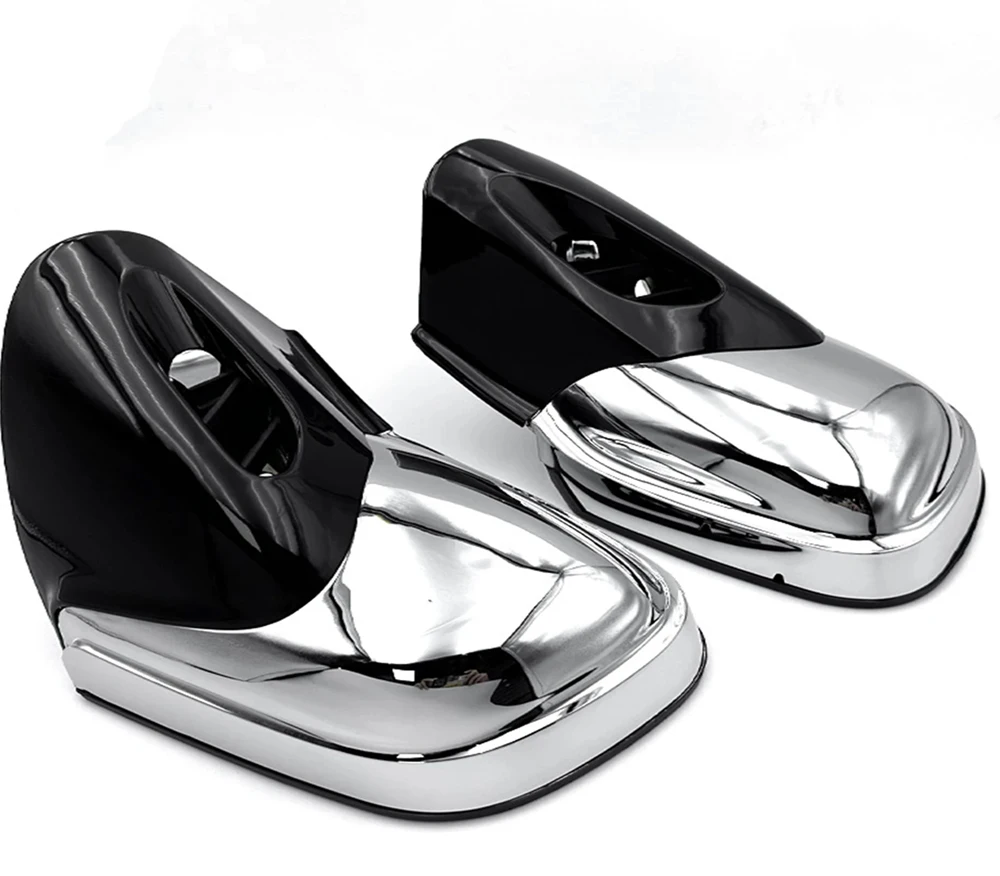 Black & Chrome Motorcycle Rearview Side Mirrors Fits For BMW K1200 K1200LT K1200M 1999-2008 2007 2006 K1200 LT / M K 1200 M / LT