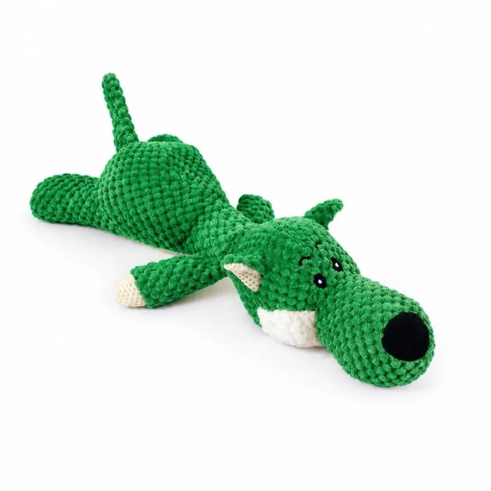 Animal Shaped Dog Toys Bite Resistant Soft Squeaky Pet Toys Squeaky Sounder Tooth Cleaning Interactive Dog Toys Teething Stage