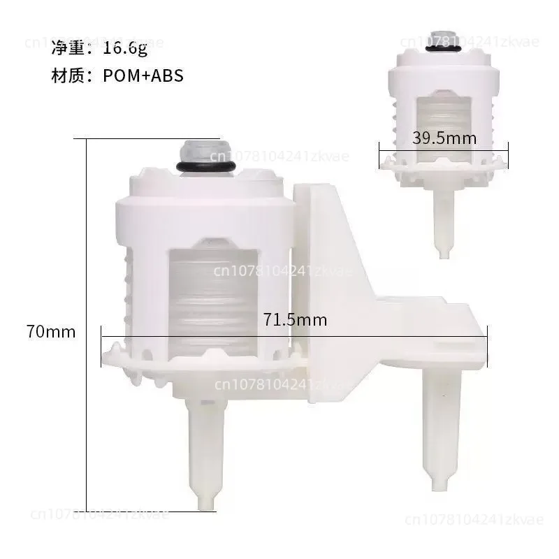 Pneumatic Flush Panel For Concealed Toilet Tank In-Wall Cistern Push Button With Airbag Switch