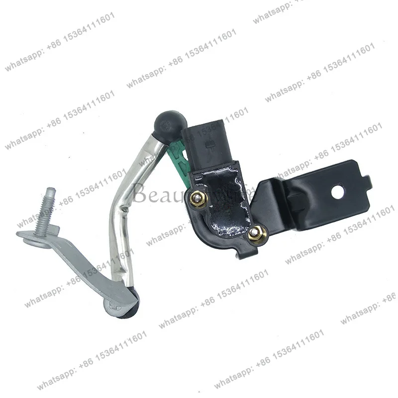 FOOL  Suspension Height Sensor 3C0412522B For VW CC 2012‑2017 Headlamp Level Sensor With Bracket Rod Assembly