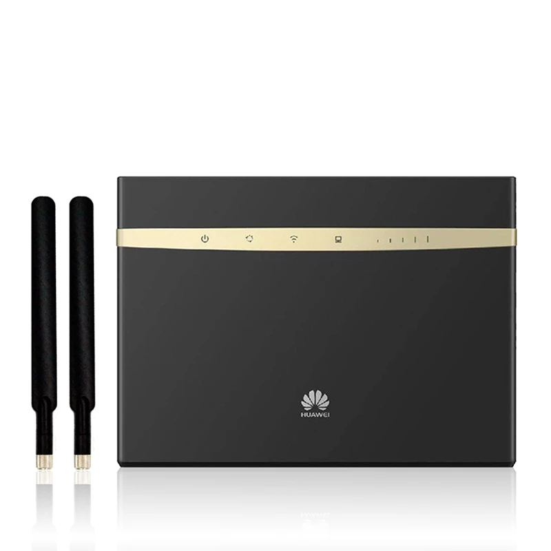 Router Wifi Huawei B525S-65A, tidak terkunci 4G LTE CPE 300Mbps nirkabel Repeater penguat jaringan Broadband dengan Slot kartu SIM