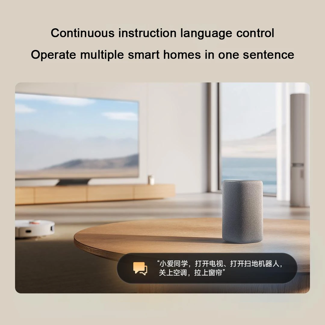 Xiaomi Altoparlante Intelligente Bluetooth 5.3 AI Super Xiaoai Intelligence Suono Controllo Vocale Mesh2.0 Wi-Fi 2.4GHz/5GHz con Mi Home APP