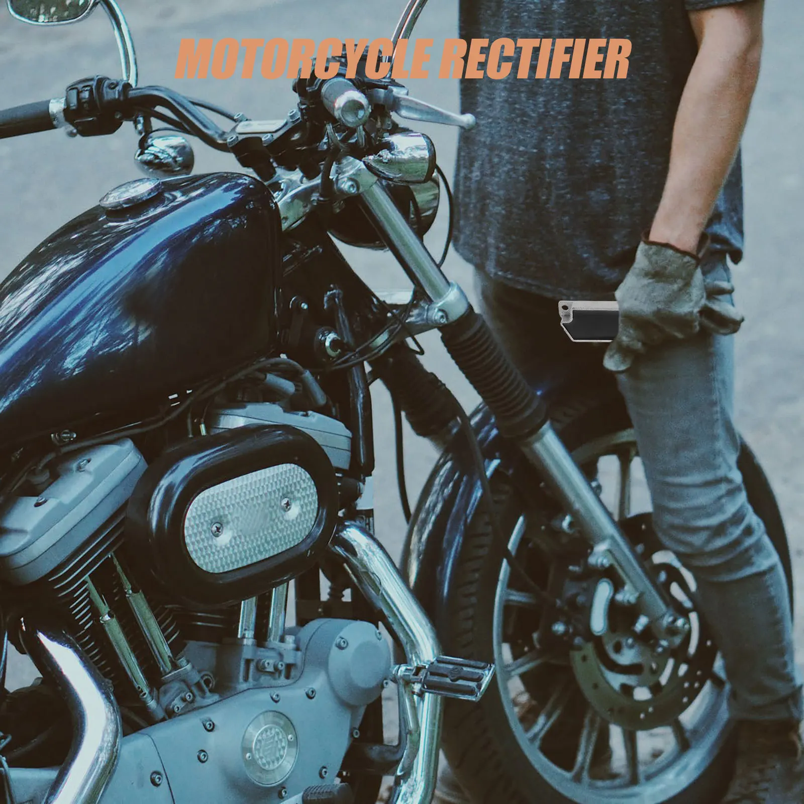 

Motorcycle Rectifier High-Performance Voltage Regulator Stable Metal Rectifier For Compatible Motorcycle