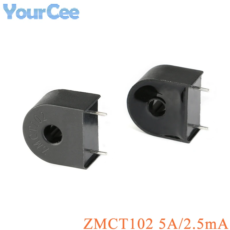 2pcs ZMCT102 5A/2.5mA Precision Phase Voltage Transformer Output Voltage Sensor Current Sensor
