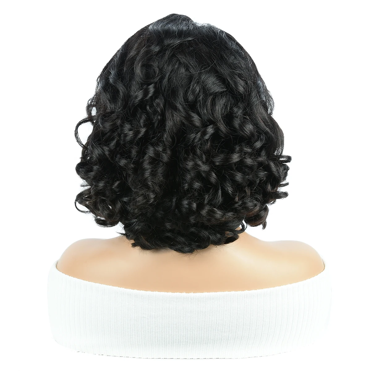 Wig Rambut Manusia Miss Rola Bouncy Curly Lace Front 100% Rambut Asli Brasil 4x4 Lace Wig Rambut Manusia Bouncy Remy Wig Lace Closure Bouncy