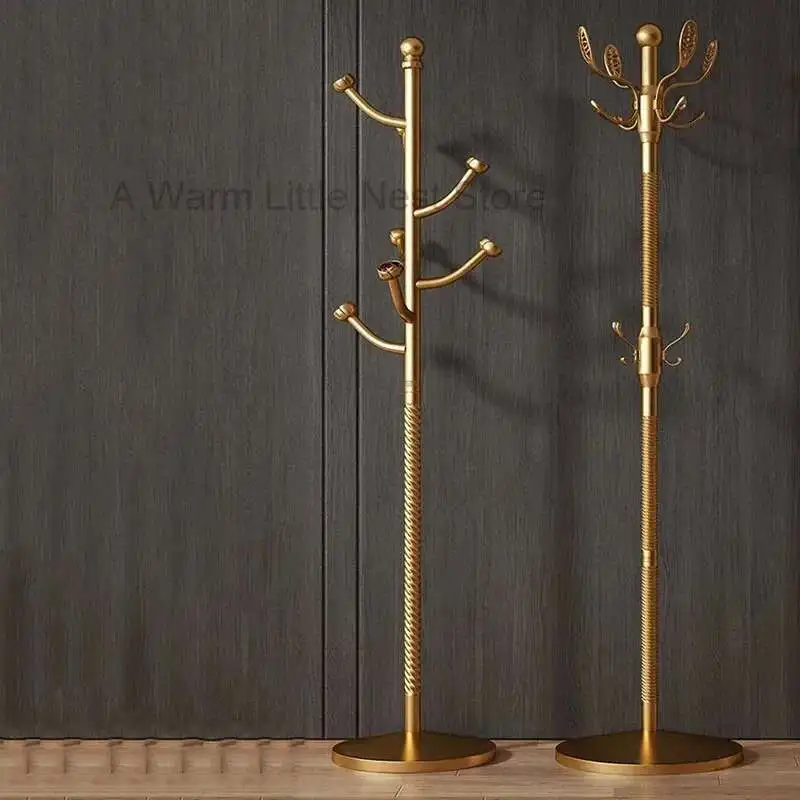 الذهب عرض معطف رفوف الطابق السراويل المعدنية رخيصة الحديثة معلقة المدخل الملابس معطف رفوف غرفة نوم Arara De Roupa المنتجات المنزلية