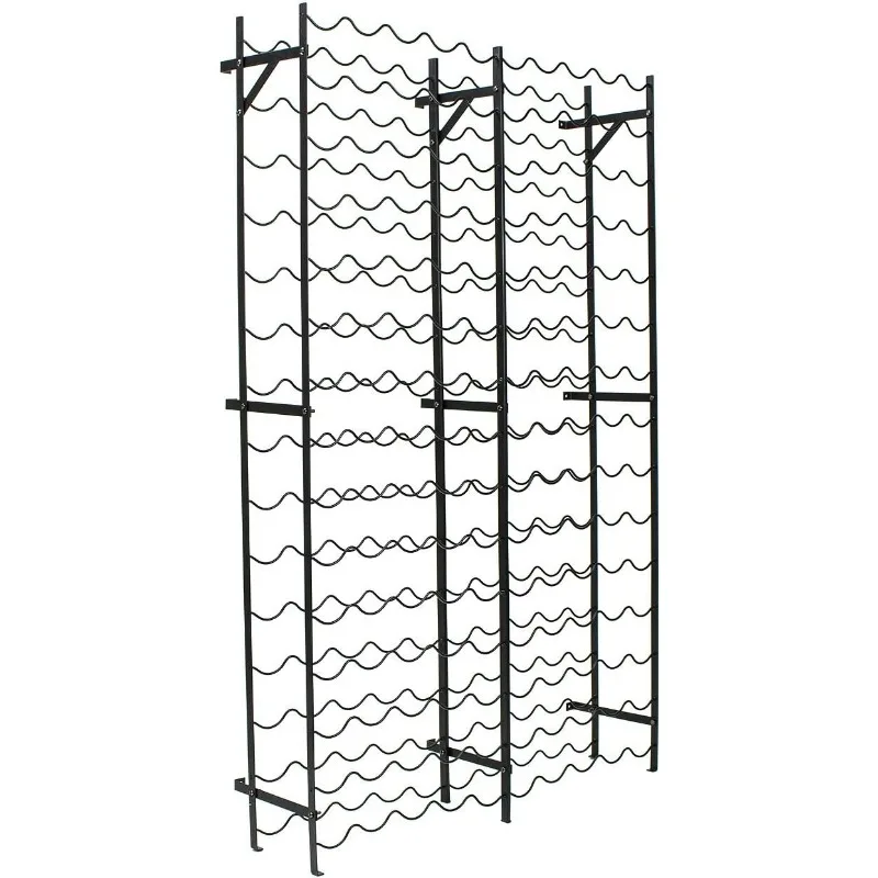 Porte-bouteille autoportant T1, peut contenir 150 bouteilles HI of-150, capacité de stockage pour n'importe quel bar