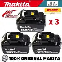 2024 Upgraded Makita 18V 6.0Ah Battery BL1830 BL1830B BL1840 BL1860B BL1850 BL1850B BL1815 Replacement Lithium Battery