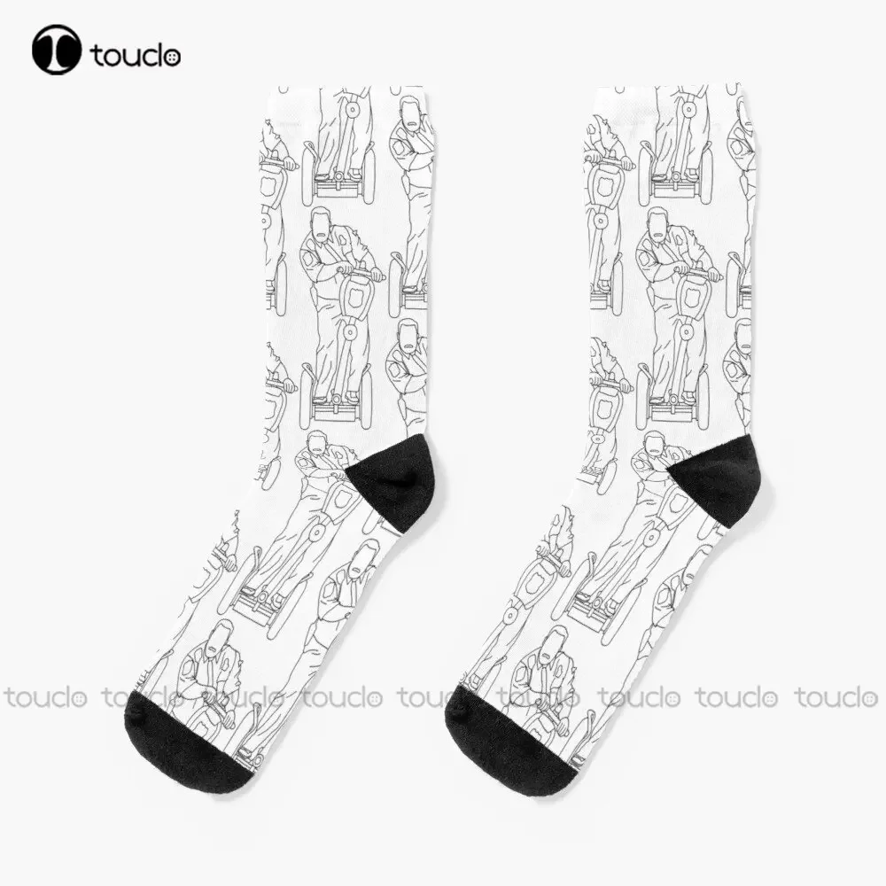 

Paul Blart: Mall Cop Socks White Socks Women Personalized Custom Unisex Adult Teen Youth Socks 360° Digital Printing New Popular