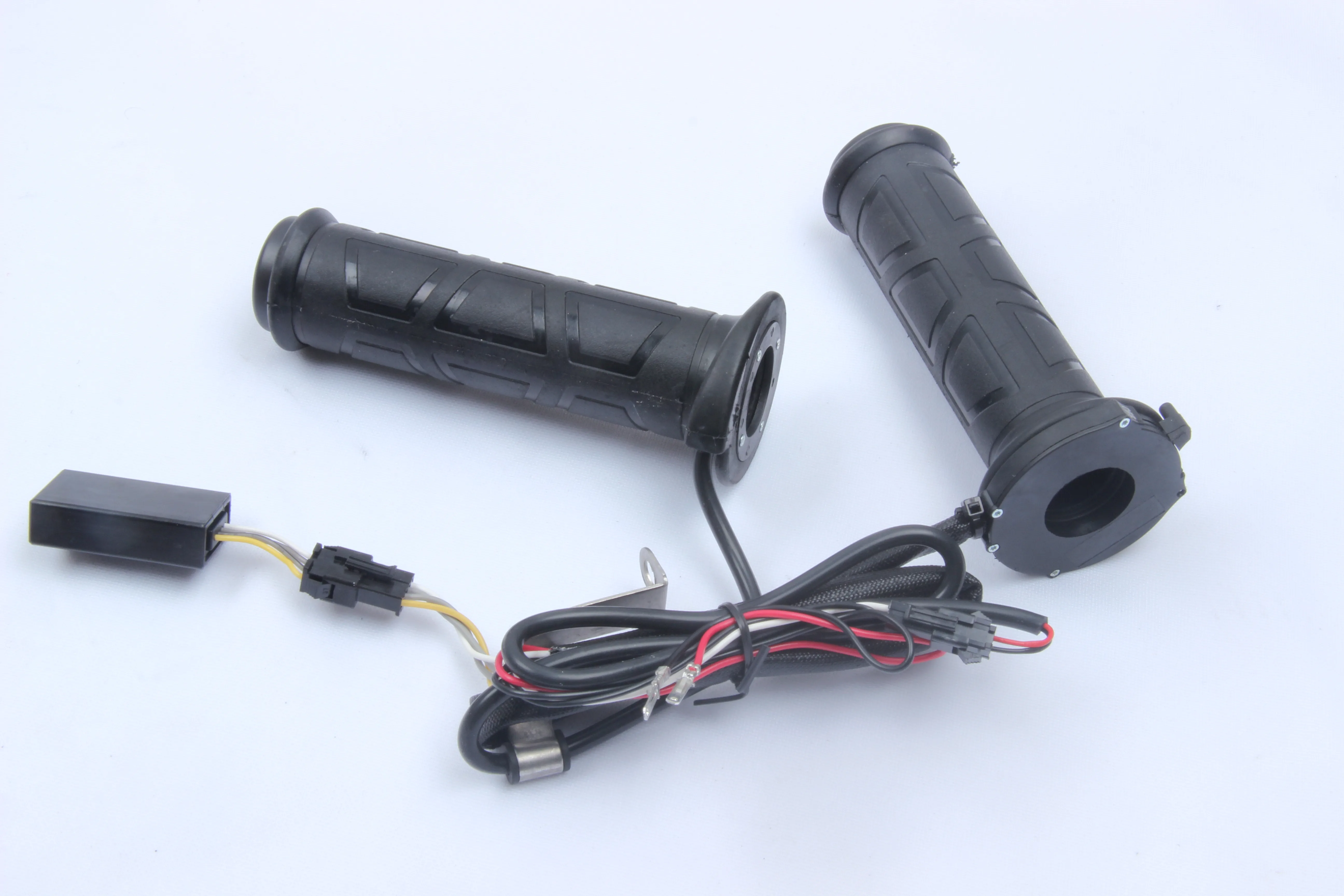 ATV Handlebar Black 7/8"  Electric Hot Heated Grips Handle Warmer Manillar Motocicleta 22mm Heat MOTORCYCLE Quad image 3