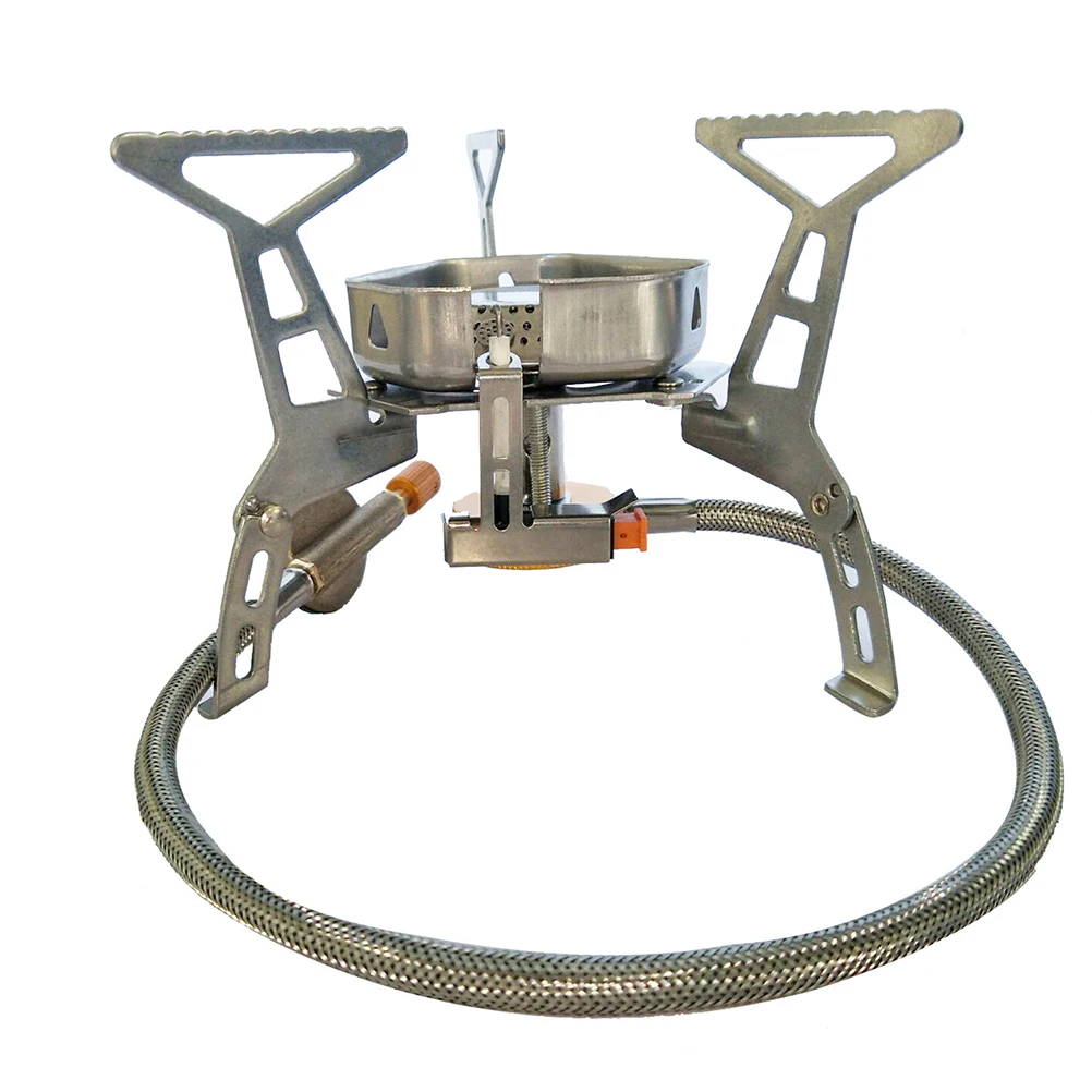 

Windproof Stove Corrosion-resistant Camping Cooking Stoves and Burners Mini Gas Portable