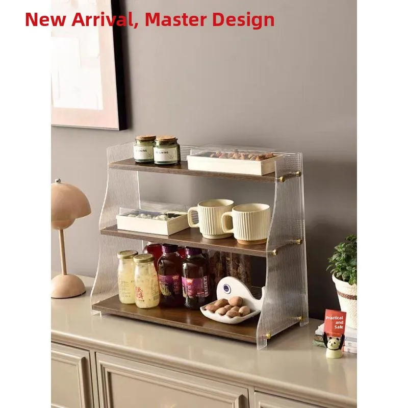 Etagere-de-rangement-multi-niveaux-en-acrylique-organisateur-de-bureau-porte-tasses-a-cafe-porte-bouteilles-d'eau-accessoires-d'organisation-domestique-pour-gagner-de-la-place