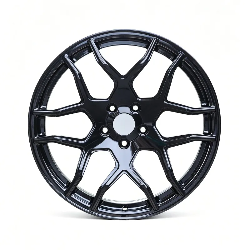 【2026】Customizable ODM Brushed Finish 18-24J PCD 5x114.3 5x120 5x139.7 Forged Alloy Wheel Aggressive Stance For Mustang Shelby