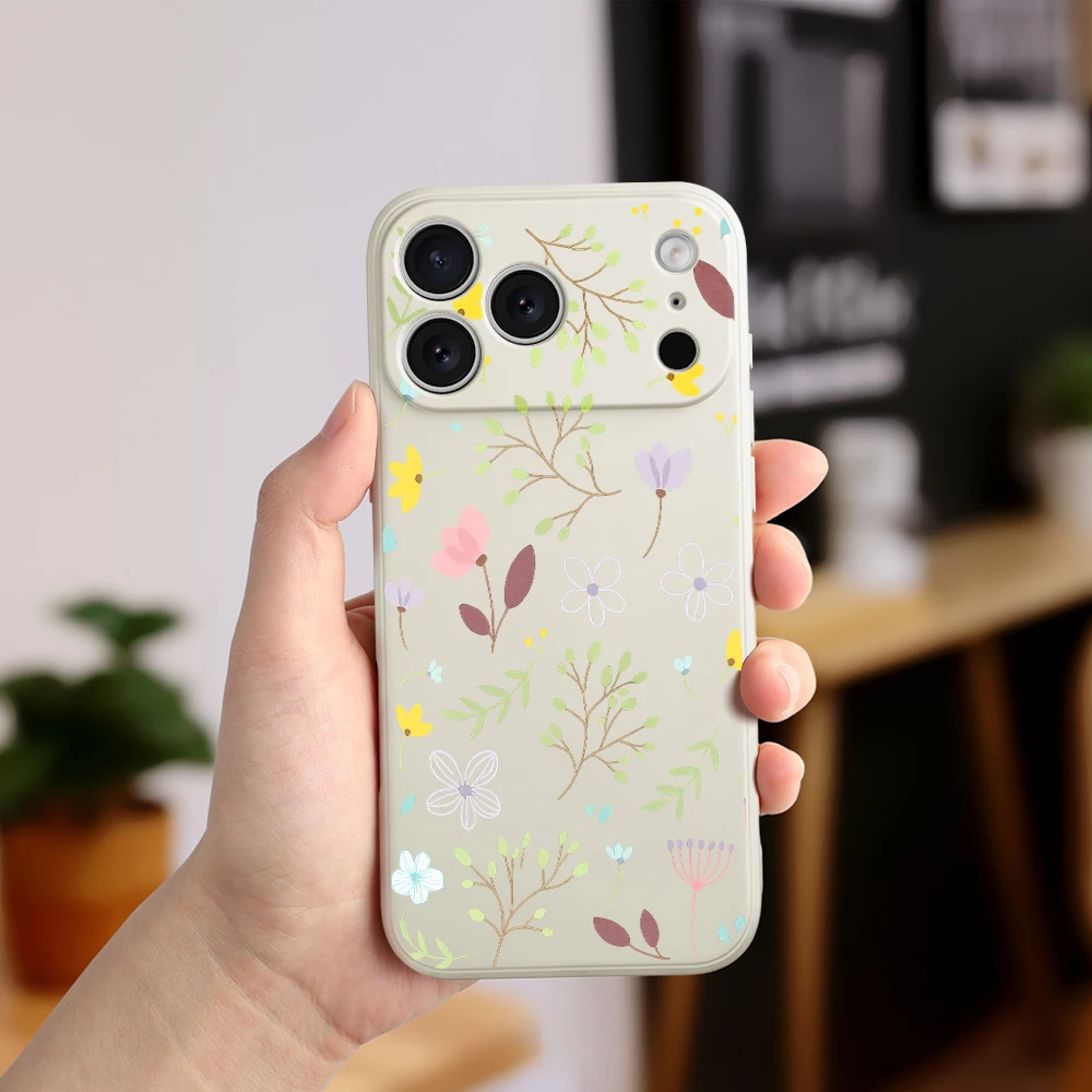 غطاء من البولي يوريثان الحراري الصغير الطازج لهاتف iPhone17 ProMax 17 Air 16 15 14 13 12 11 Pro Max XS Max7 8 Plus 16e 16 Plus