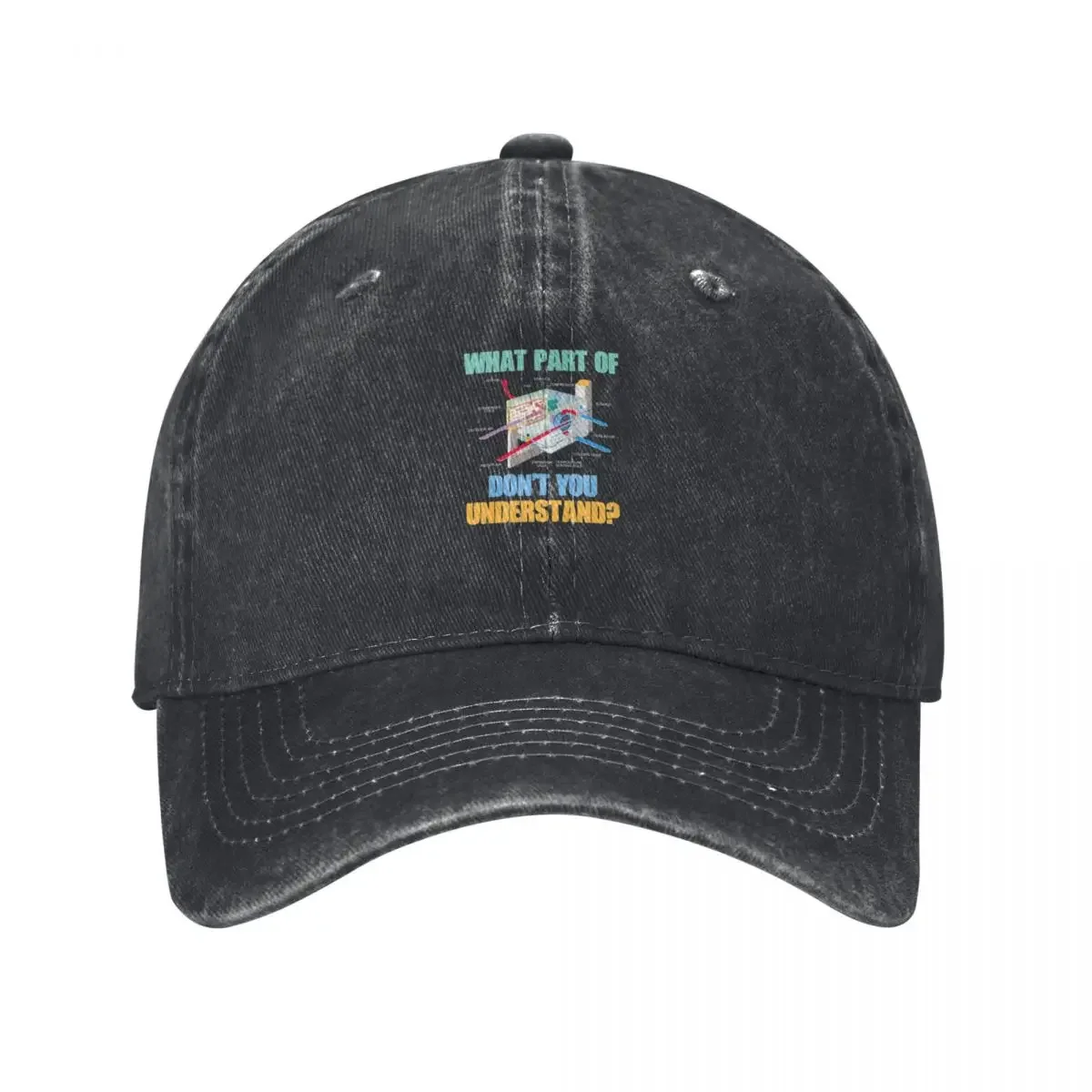 What Part Dont You Understand HVAC Installer Baseball Cap custom Hat Fishing cap derby hat Mens Hats Women's