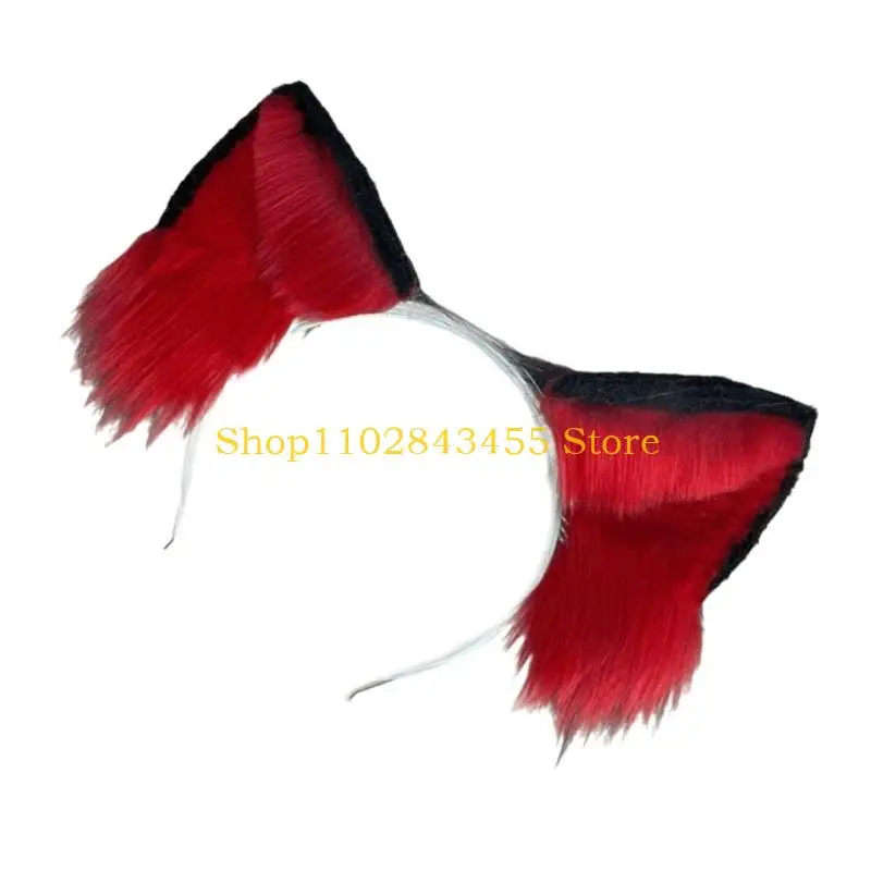 

49MC ручной работы аниме косплей реквизит волчьи уши Хэллоуин вечерние ролевые игры повязка на голову