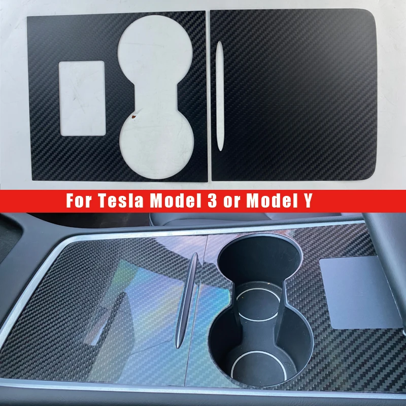 Op Maat Gemaakte Auto Achterzijde Kwartpaneel Reflector Licht Lading Poort Cover Voor Tesla Model 3 Y 2017-2023 Externe Accessoires