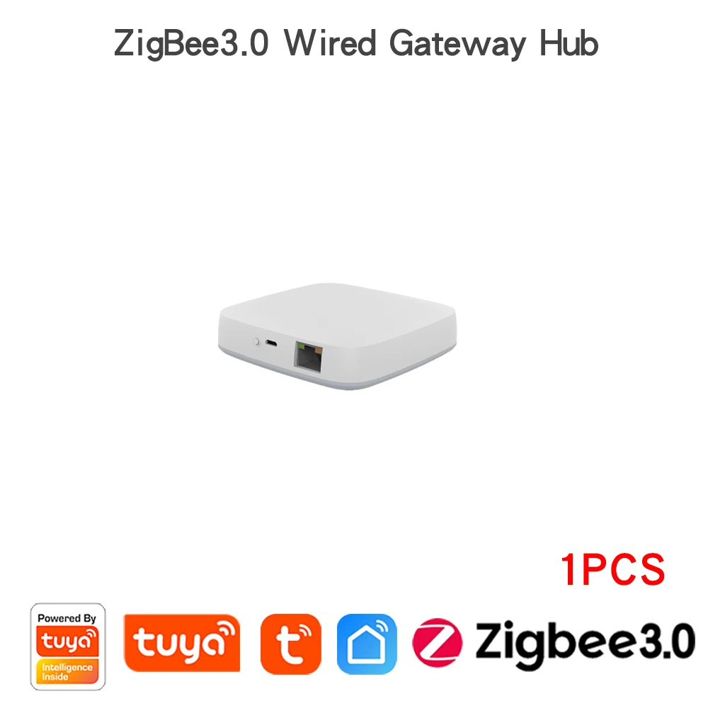 Умный дом Tuya Zigbee 3,0, Bluetooth, многорежимный шлюз, хаб с сильным сигнальным мостом, работает с Alexa Google Home