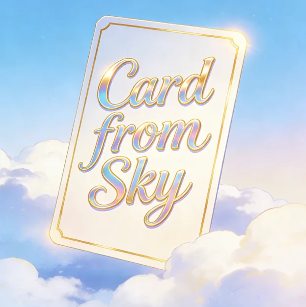 Tarjeta de Magia de Sky por J.C. Magic, Trucos de Magia de Cerca, Magia con Cartas Fácil de Realizar, Accesorio de Magia Profesional, Producto de Magia