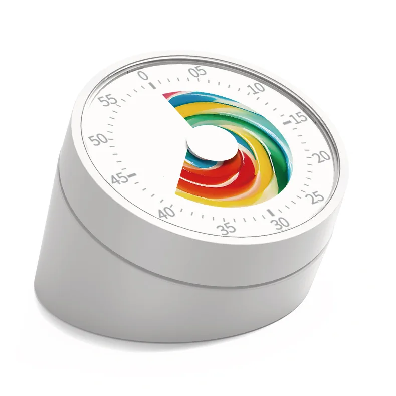 

New Lollipop Visual Timer for Students and Children, Simple and Silent Kitchen Baking Cooking Time Tube