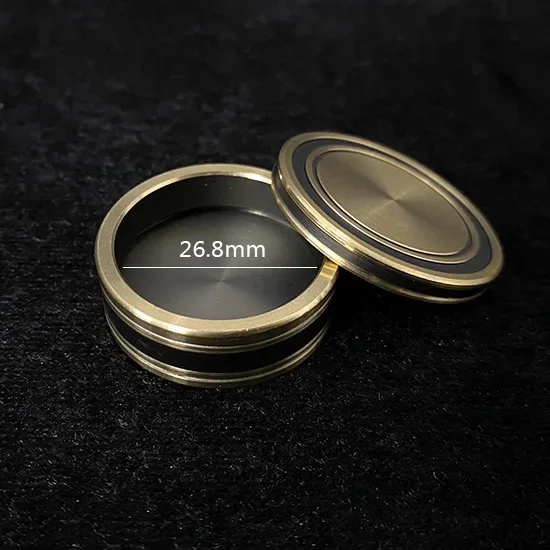 Slot Box for 500 Yen Brass Close up Magic Trick Coin Magic Coin Appear Vanish Magicians Prop Accessory Illusion Gimmick Tutorial