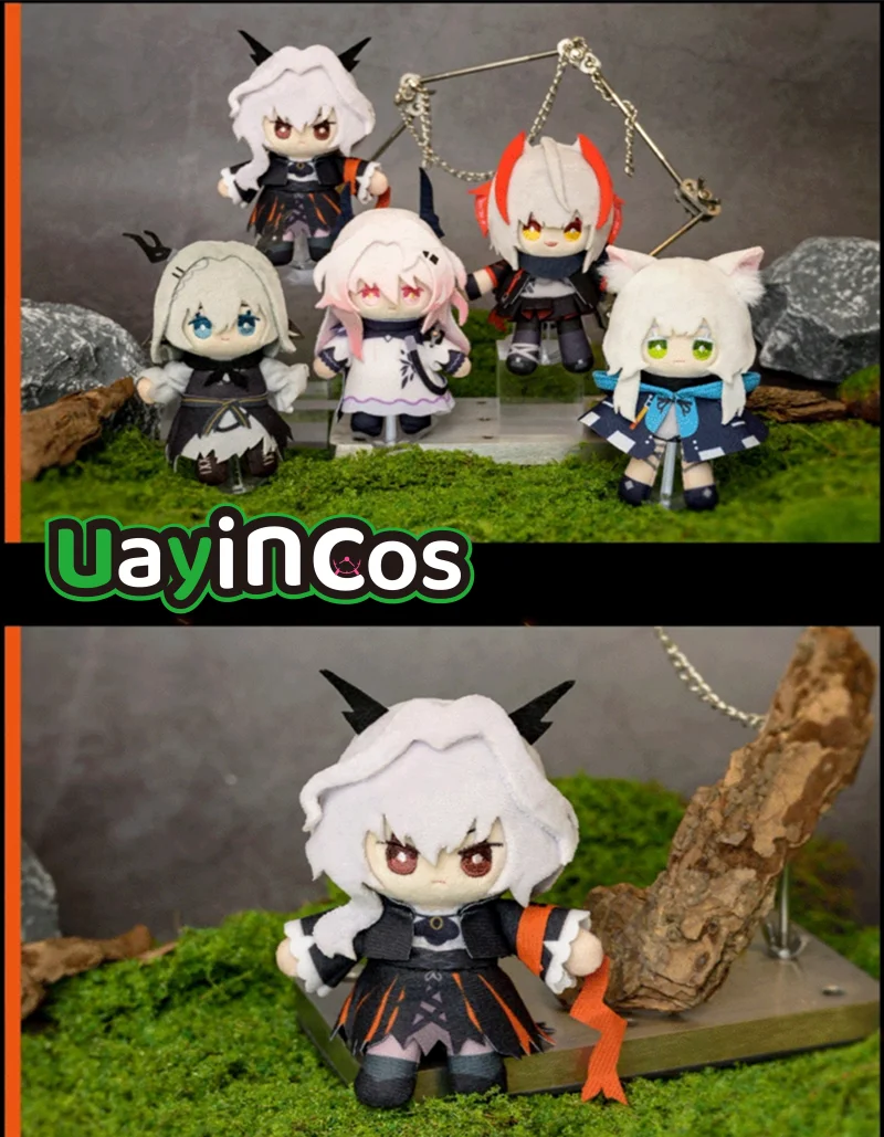 

Оригинальный Arknights Rosmontis Theresa W Talulah Arutorias Alina Plushies Кукольная одежда Аниме Фигурка Игровой брелок Сумка Игрушка Дети Gi