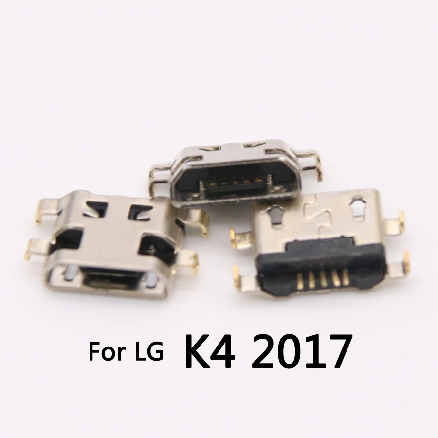 100Pcs USB Charging Port Connector Charge Jack Socket Plug Dock For LG K9 K11 K41s K51 K51s K52 K42 K50 K50s K50 K10 K12 Plus