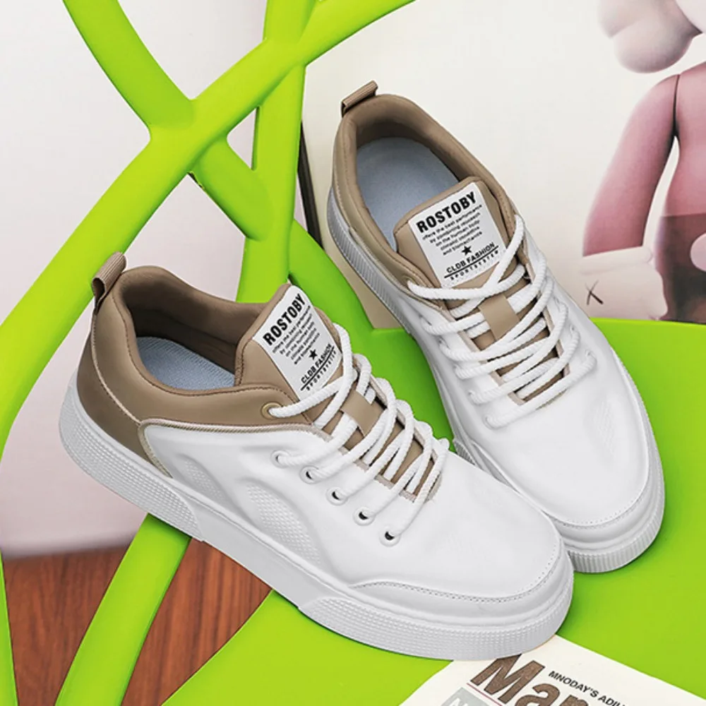 Low Cut Casual Board Shoes Casual Sports Shoes Fashionable Versatile Men's Shoes Zapatos Casuales Flat Bottomed Sneakers Men image 5