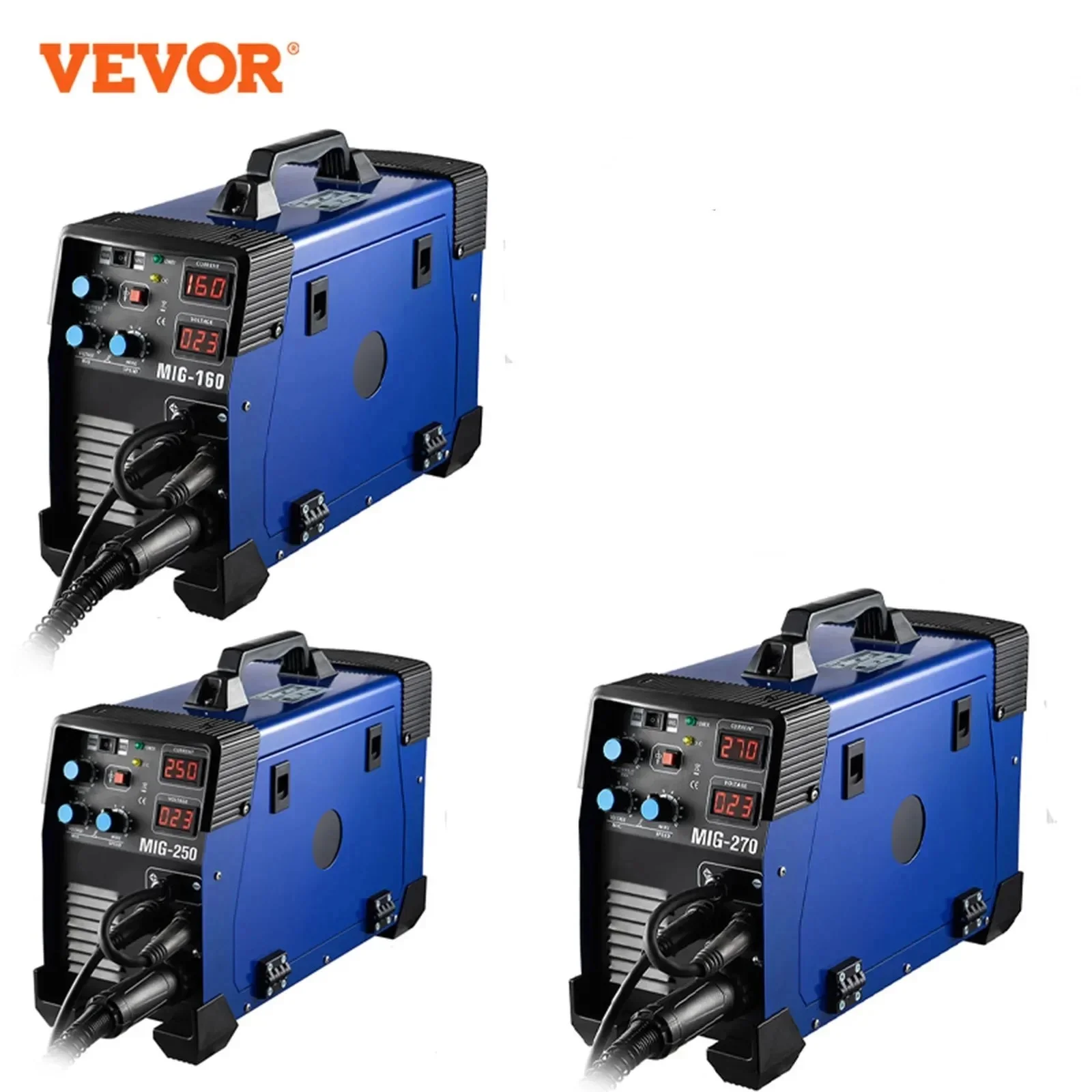 VEVOR Welding Machine 220V Welder MIG MMA TIG 3 In 1 Combo Inverter Welder IGBT Welding Tools160A 250A 270A