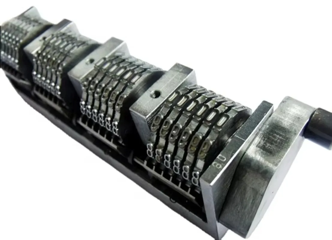 Centre-Driven Serial Numbering Machine for Printing on Paper