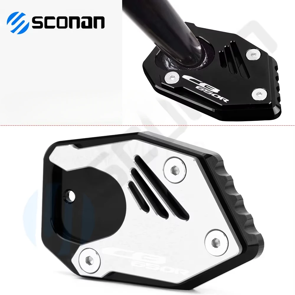 

For HONDA CB400X 500X cb 400x cb500x CB 650R CB650R Motorcycle Accessories Kickstand Extender Foot Side Stand Extension Foot Pad