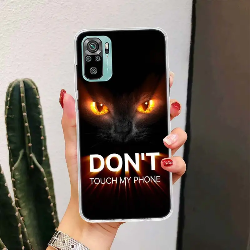 Do Not Dont Touch My Phone For Xiaomi Redmi 10 12 10A 10C 12C 9 9A 9C 9T Phone Case 8 8A 7 7A 6 6A S2 K20 K30 K40 Pro Cover Coqu