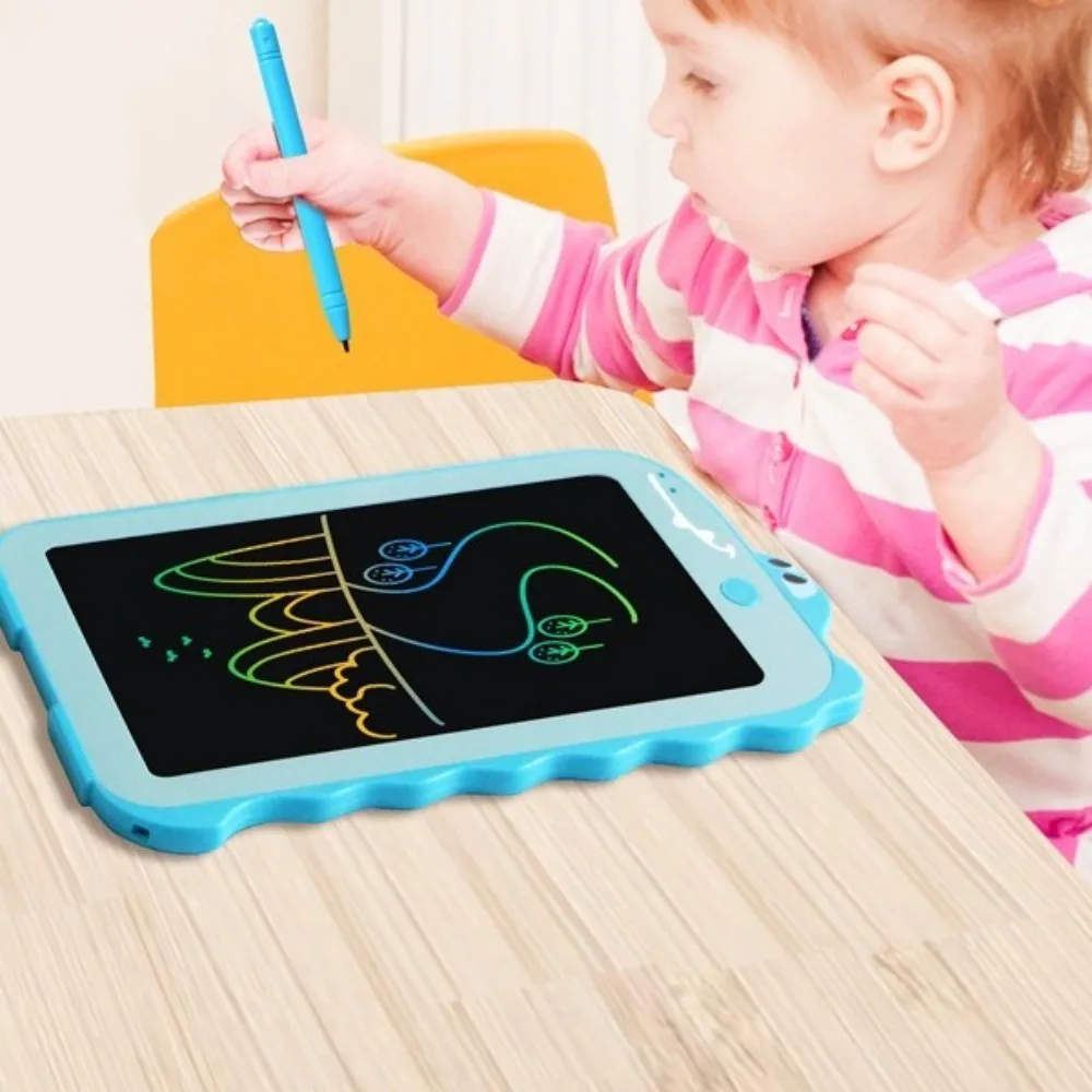 Learning Toys 8.5 Inch LCD Writing Tablet Electronic Graphics Erasable Drawing Board Colorful Doodle Pad Dinosaur Toys for Kids