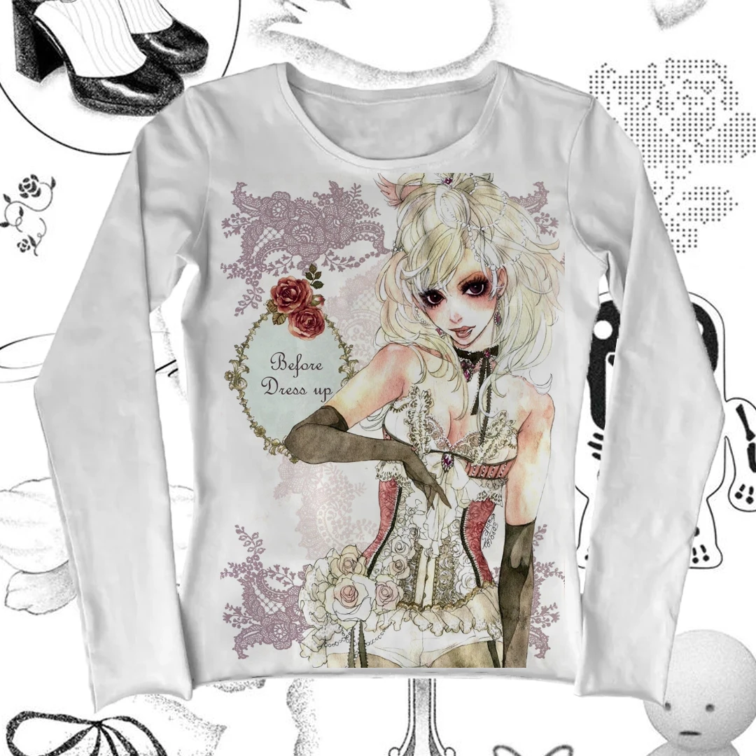 Kawaii Crop Top Wom… - image