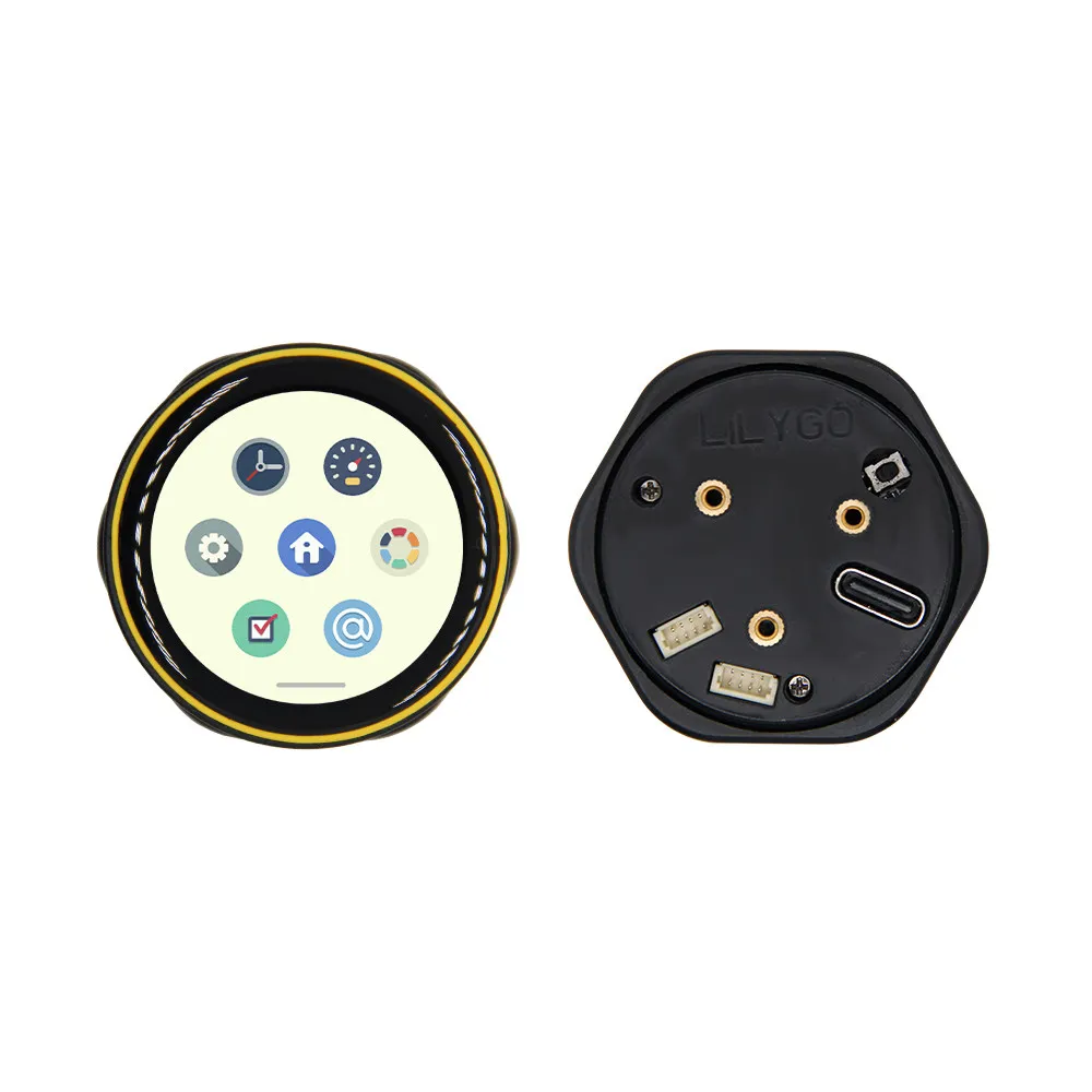 LILYGO  T-Encoder-Pro ESP32-S3 Rotary Encoder with 1.1 Inch Touch Display