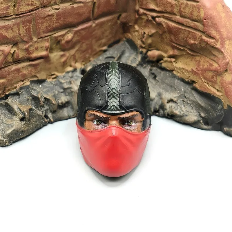 

In-stock Gijoe Special Forces Snake Soldier 6inch Soldier Original Head Sculpt Accessories DIY Modification Parts
