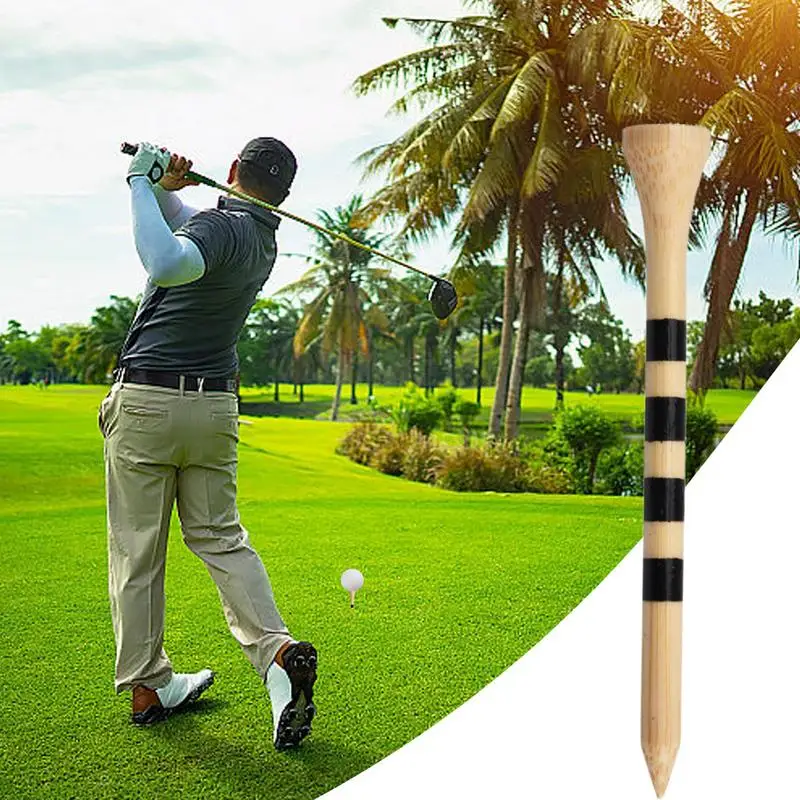 Golf Tees With Lines Portable Long Golf Tees Assorted Golf Tees Lightweight Ball Marker Golf Balls Accessories For Golf Training