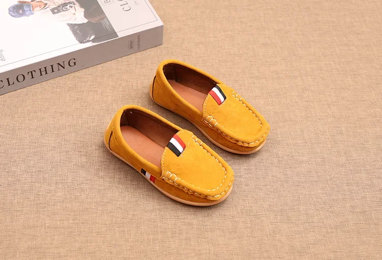 Kinder-Softloafer Frühling 2026 – Flache Schuhe für Baby-Jungen 1-10 Jahre, lässige Mokassins, rutschfeste Slipper, klassischer Freizeitschuh – Detail 10