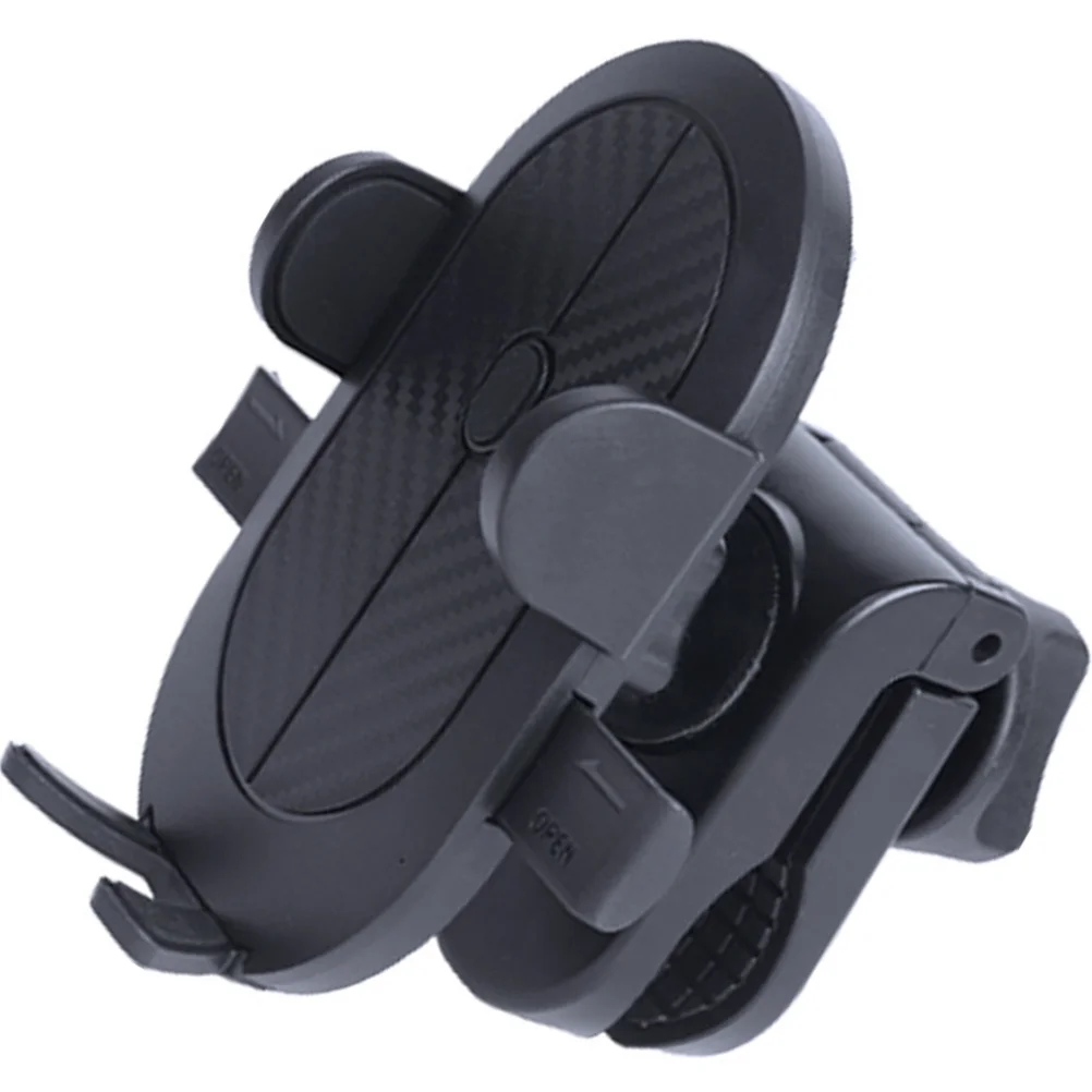 

Clip on Phone Holder for Bike Trolley Scooter Wear-Resistant Reusable Plastic Mount for Daily Use Smartphones Phone Holder