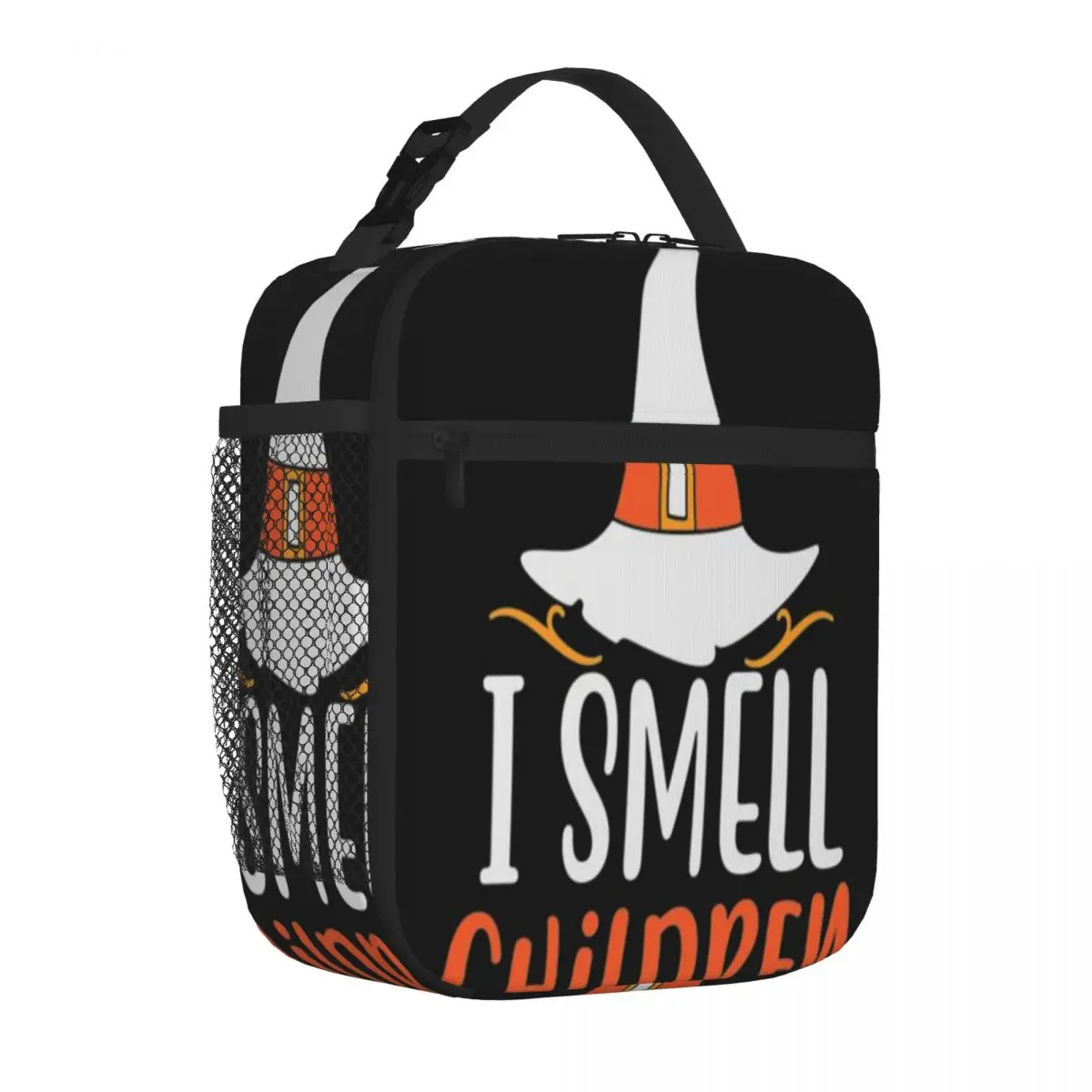Hot Sale I Smell Children Laughing Ghost Costume Camouflage Shoulder Lunch Bag Yard Party Food Cooler Bag