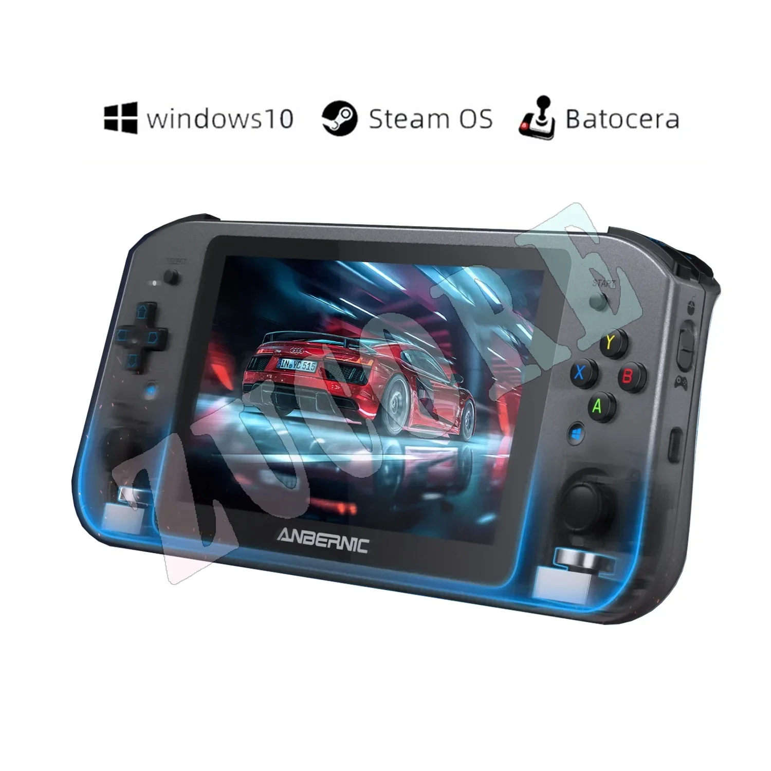 I più venduti Anbernic WIN600 Console di gioco portatile PC portatile Mini laptop da 5,94 pollici con sistema Win10 Steam OS