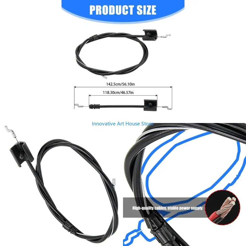 

E1PC 7101395YP Bail Cable Replaces for Universal Push Lawn Mower 7800165 7800189
