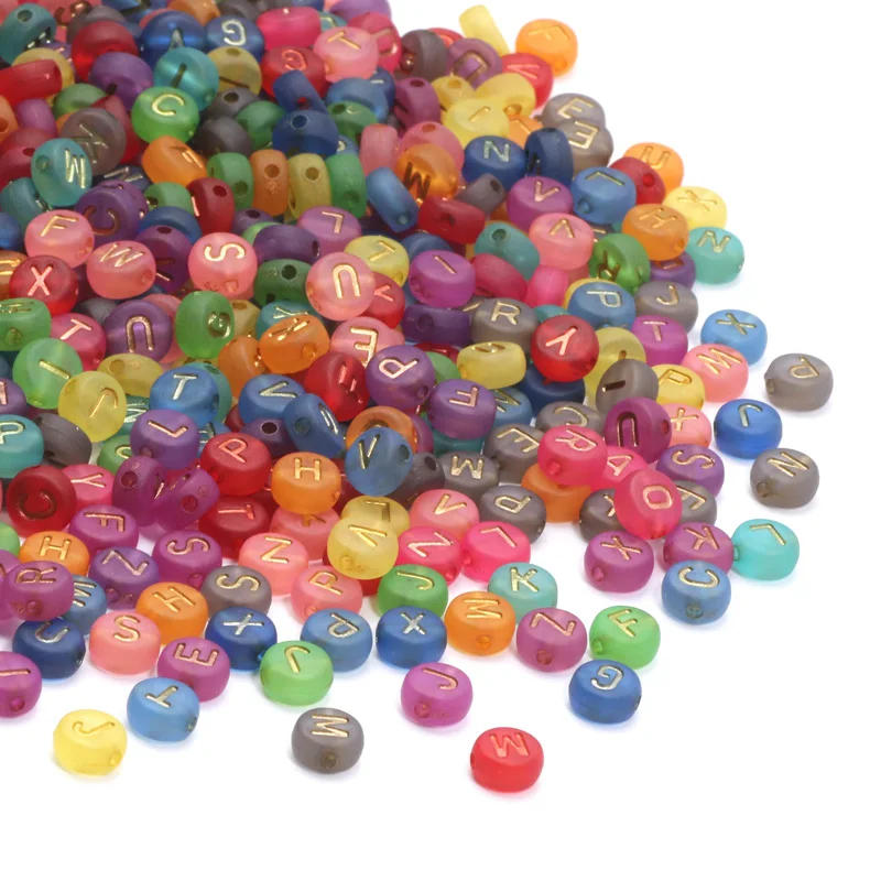 حروف متنوعة من الخرز الأكريليكي لصنع المجوهرات ، مسطحة ، دائرية ، غير لامعة ، أبجدية ، أساور تصنعها بنفسك ، قلادة مصنوعة يدويًا ، 7, من من من من من الأكريليك من من من من من من من من من من من من من من من من من من من من من من من من من من من من من من من من من من من من من من من #4