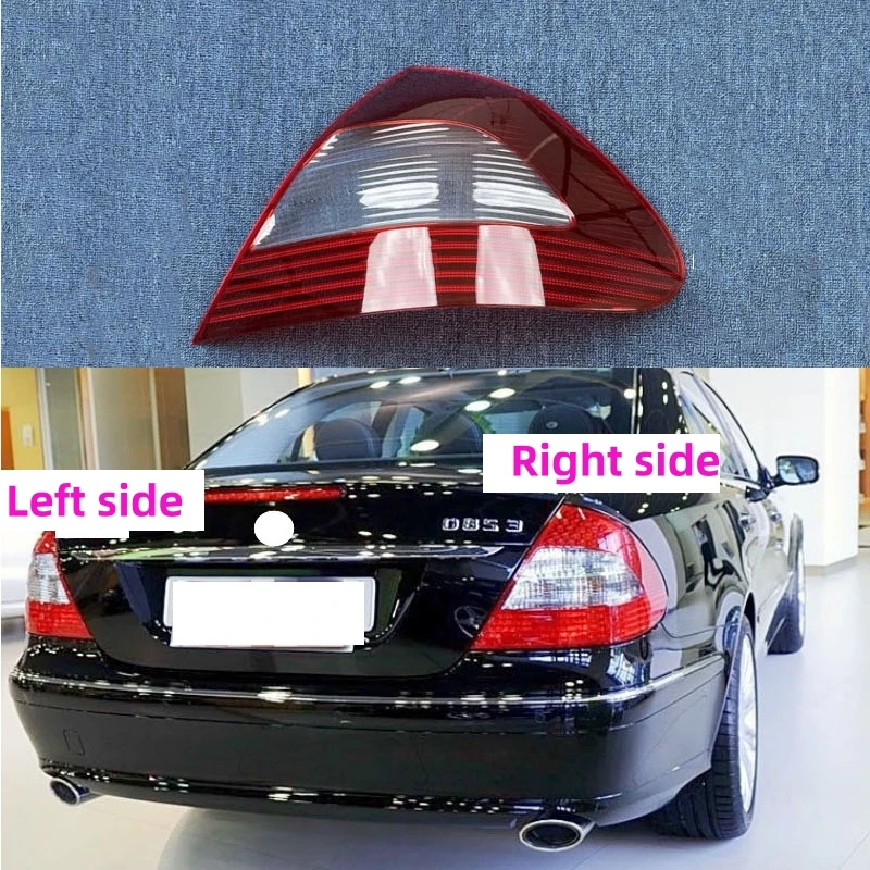 

Для Mercedes Benz E CLASS W211 2006 2007 2008 2009, задний фонарь, сменный корпус стоп-сигналов, линза, задний фонарь, стекло, задняя крышка