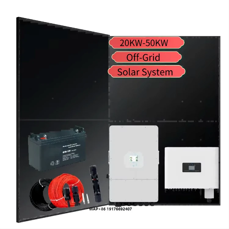 Hybrid Solar System All in One Solar Power System Hybrid Solar Energy System for Home Generator with Panels