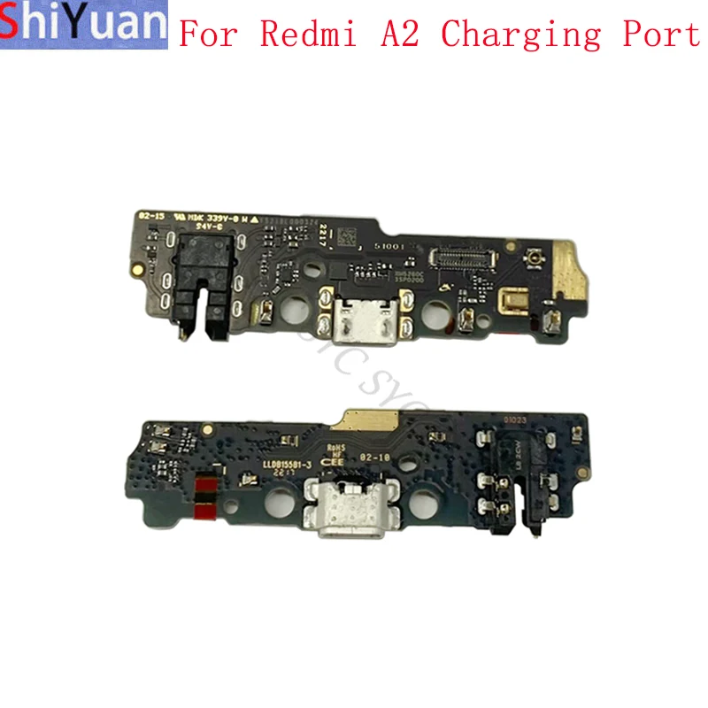 

Original USB Charging Port Connector Board Flex Cable For Xiaomi Redmi A2 Charging Connector Replacement Repair Parts