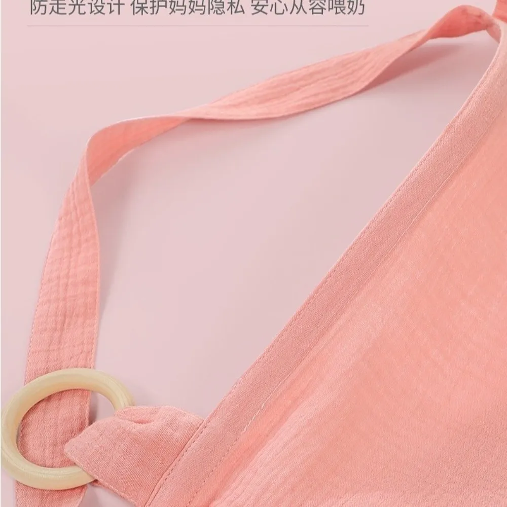 

3Pcs Cotton Nursing Cover Set Adjustable Nursing Wear Breastfeeding Shawl Anti-Exposure Breathable Baby Feeding Clothes Outdoor